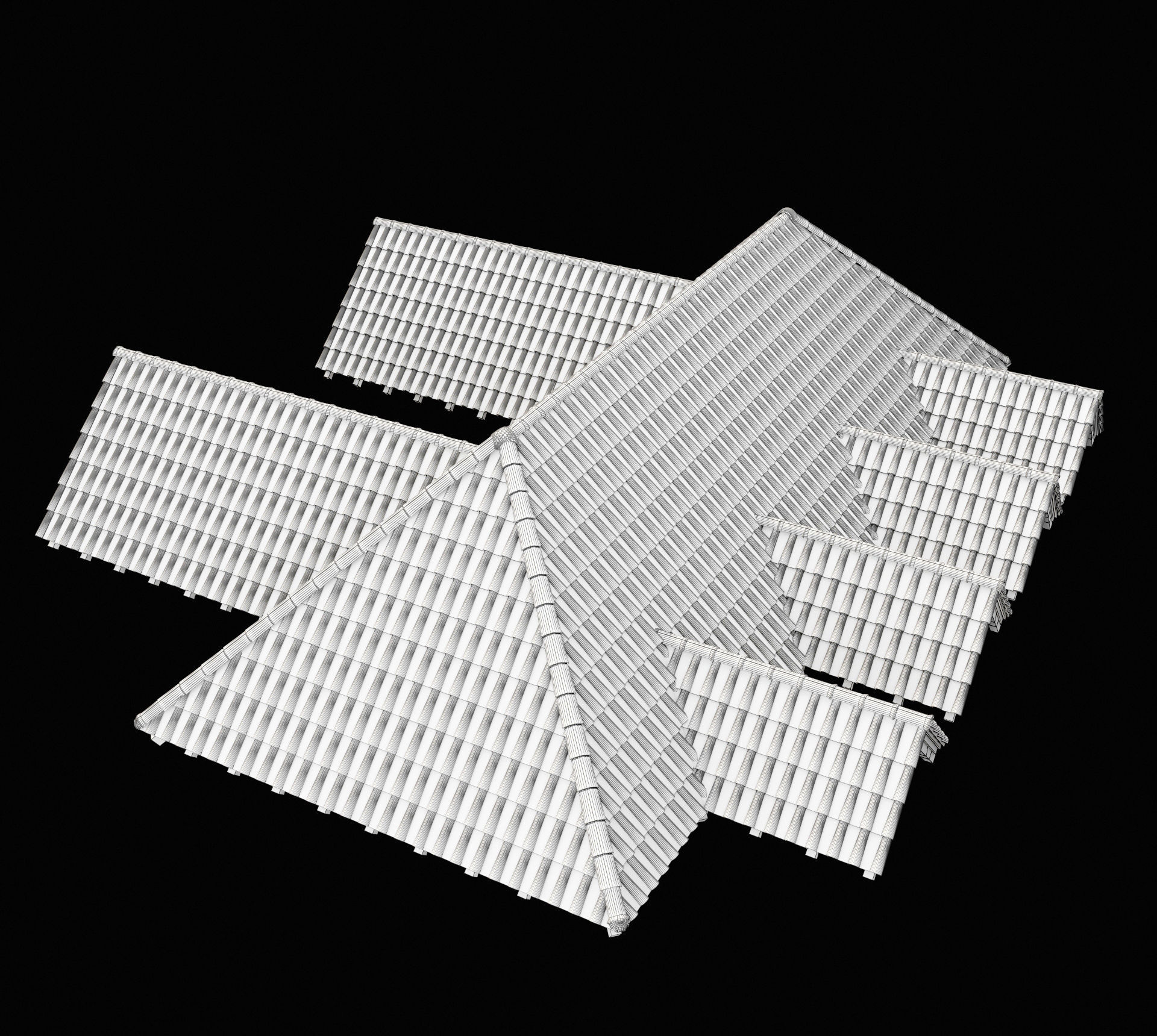 Realistic Roof Collections 34 3D model_6