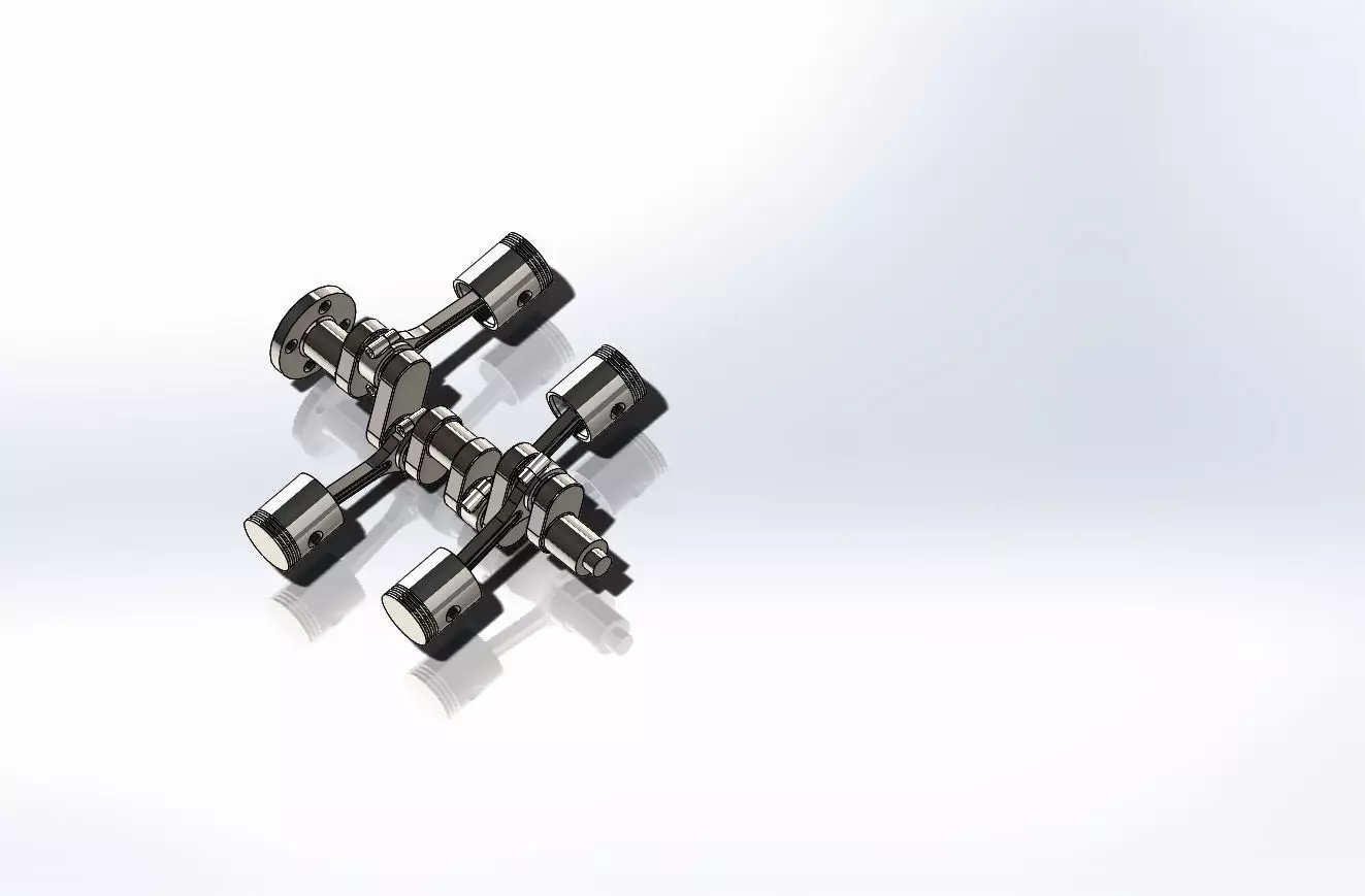 engine machine tool component 3D model