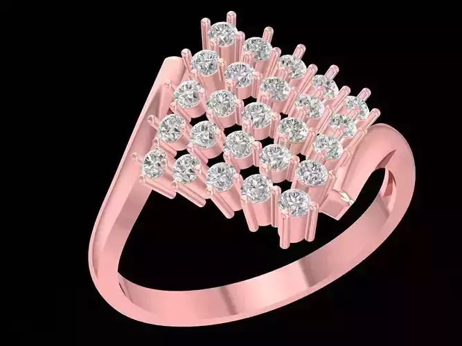  classic diamodn women ring 3288