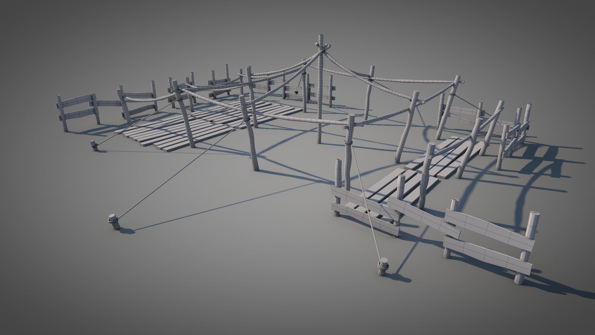 Bedouin Desert Tent v8 3D model_16