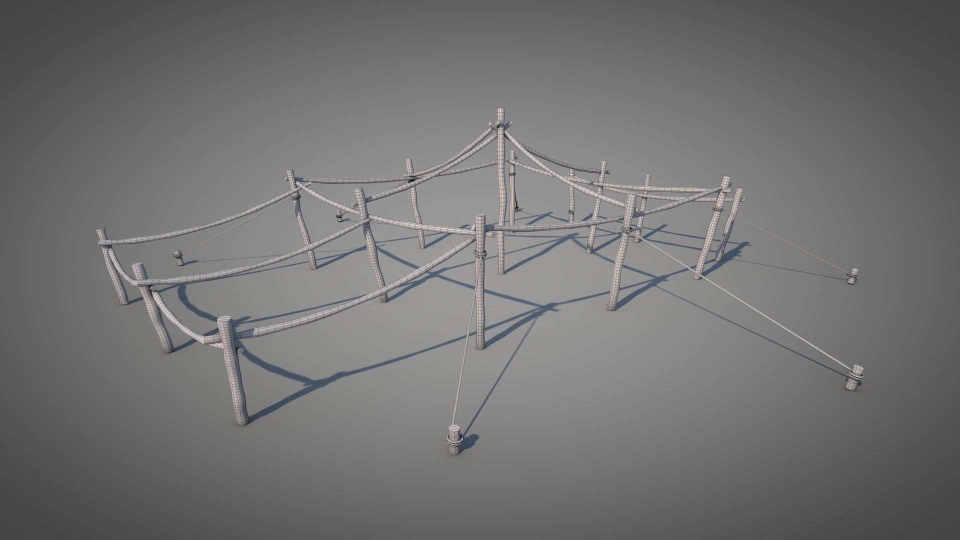 Bedouin Desert Tent v8 3D model_15