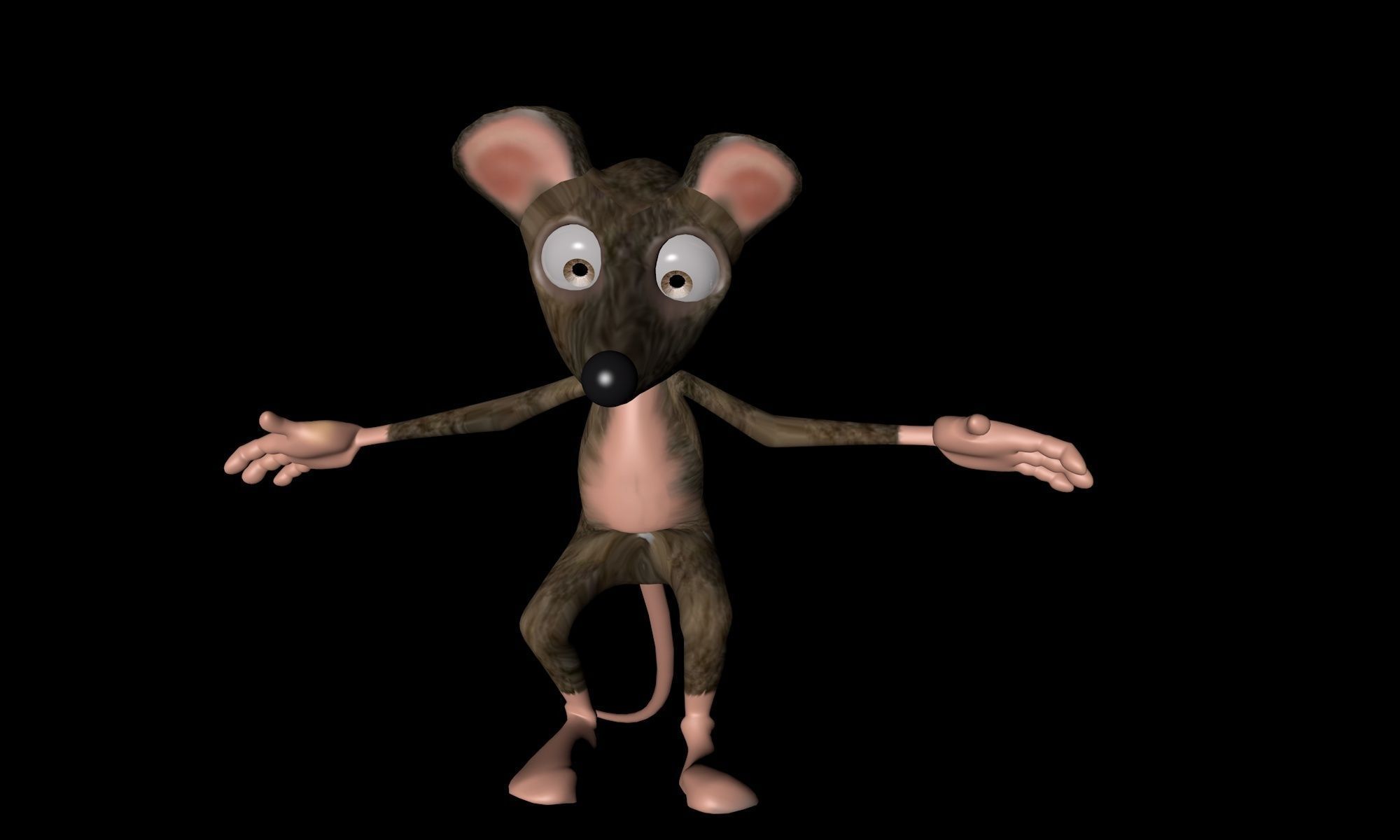 animal mouse 3D model_2