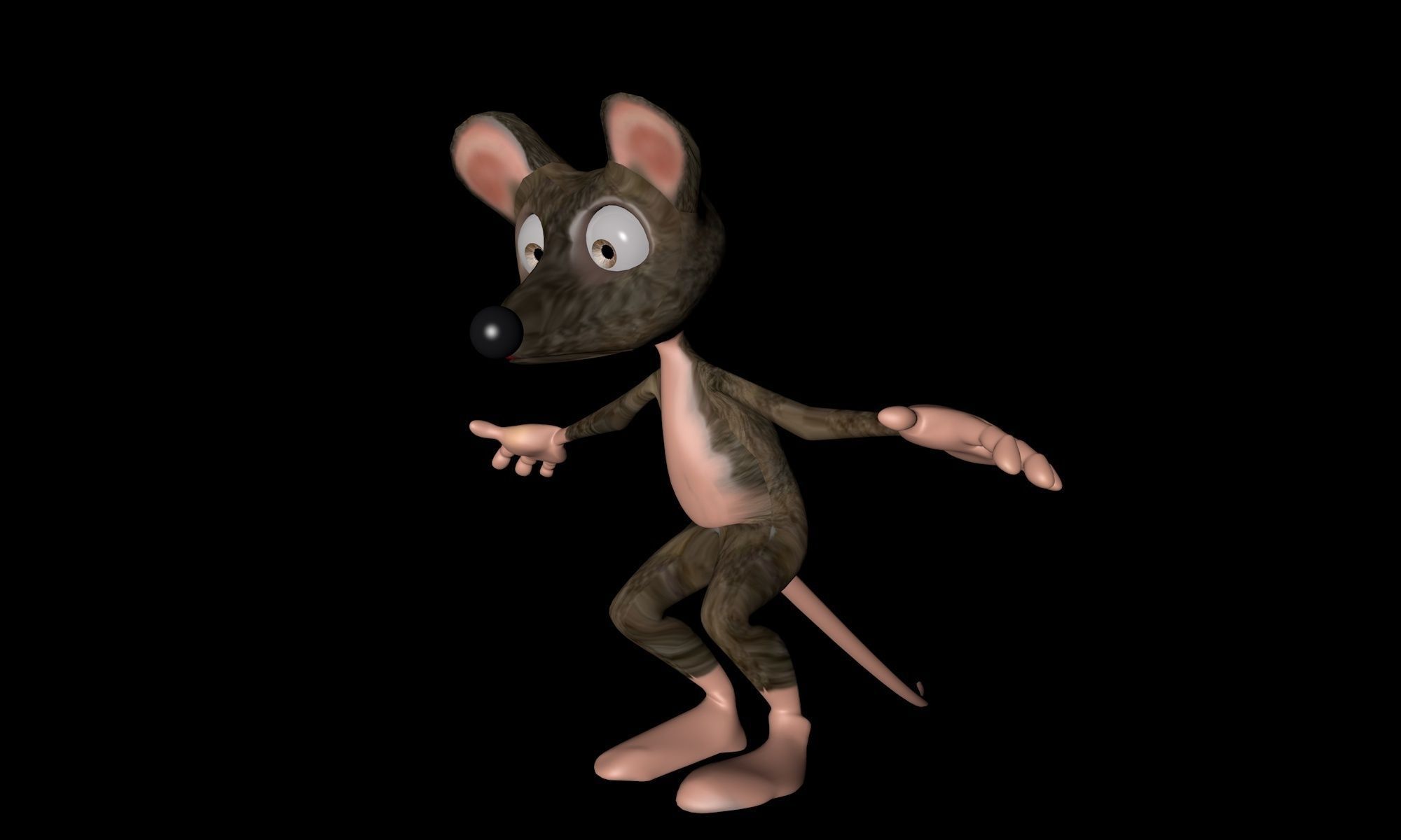 animal mouse 3D model_1
