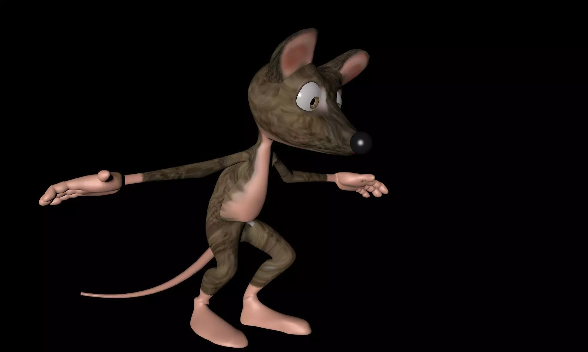 animal mouse 3D model_0