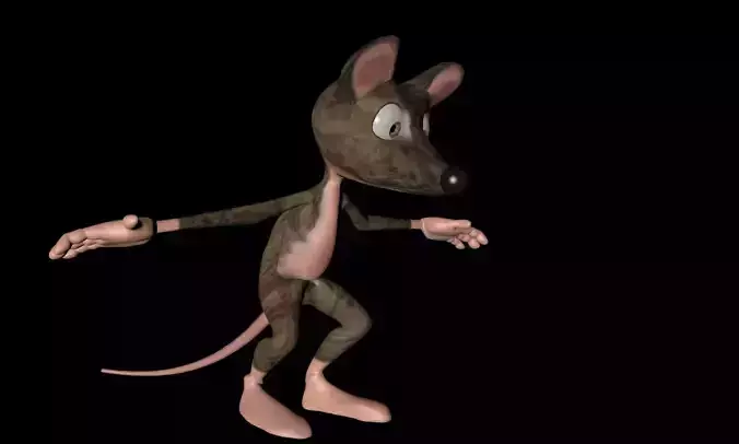 animal mouse 3D model