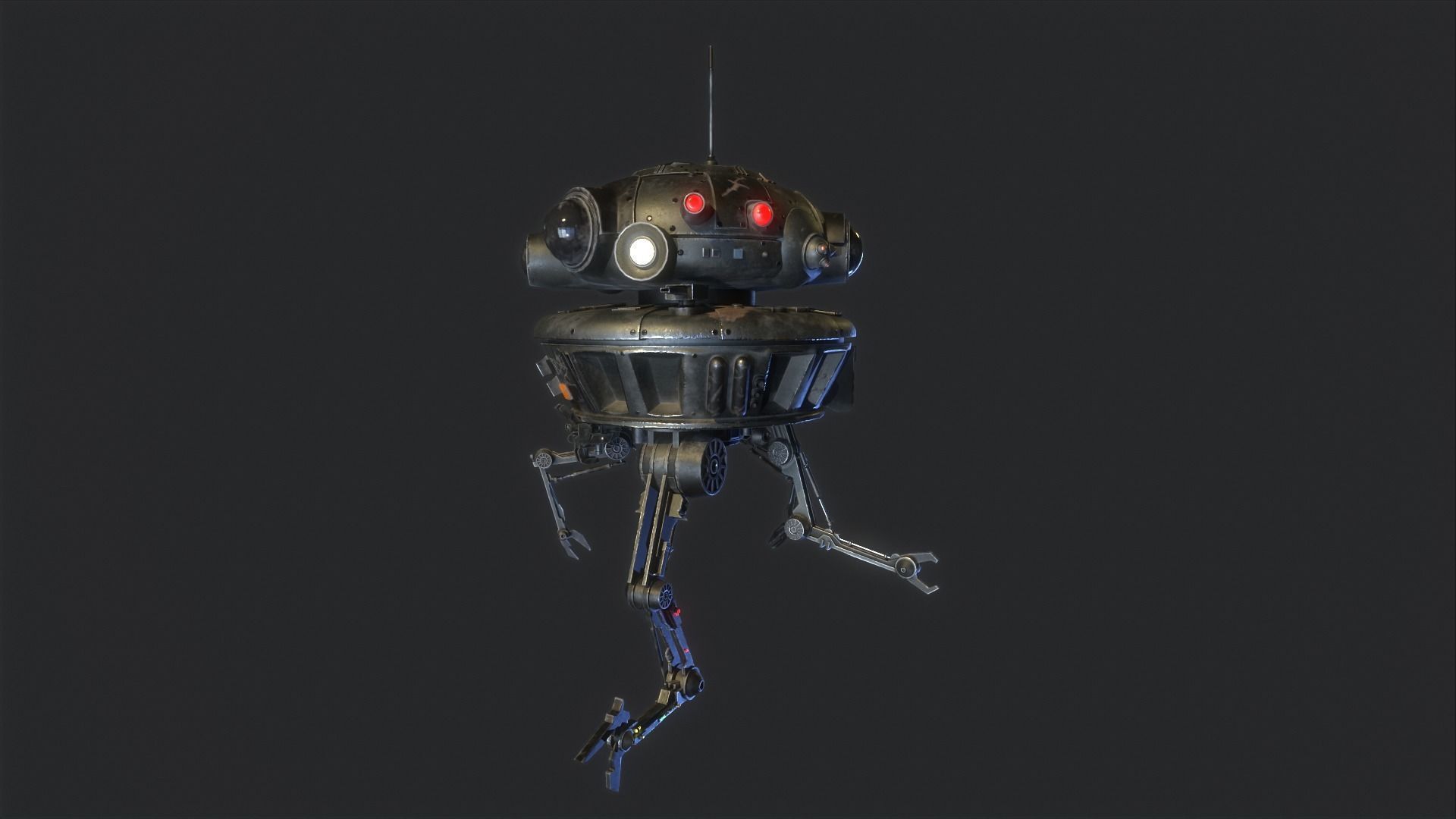Arakyd Viper Probe Droid Low-poly 3D model_31