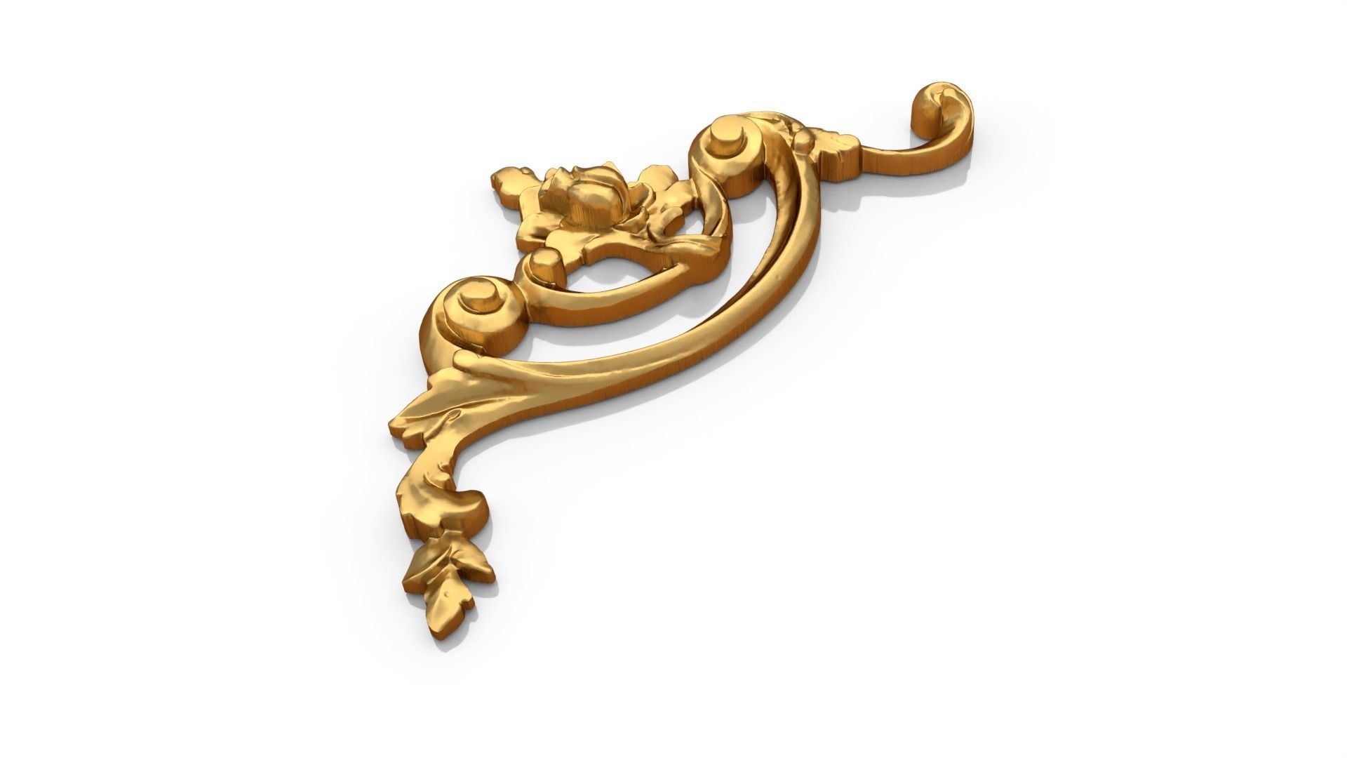 Classic decor ornament 189 3D model_3