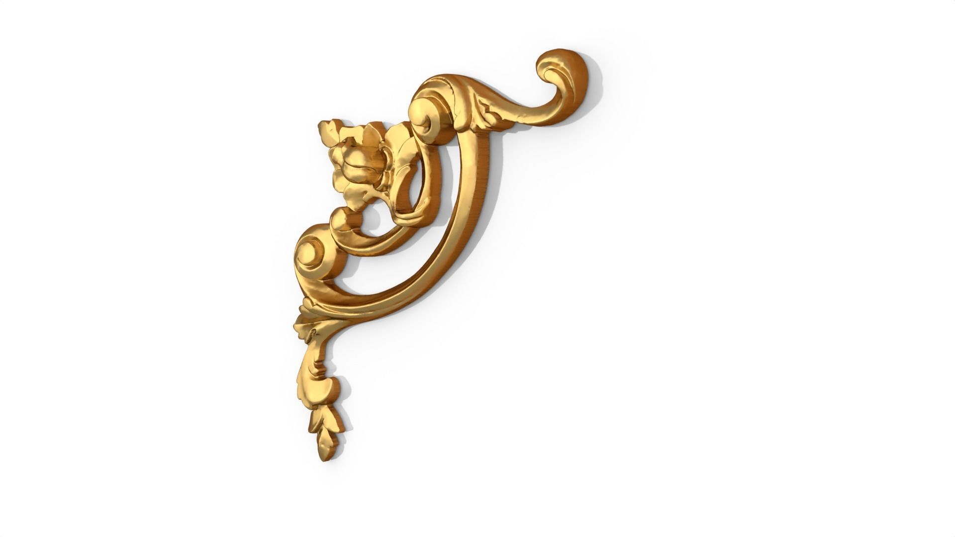 Classic decor ornament 189 3D model_2