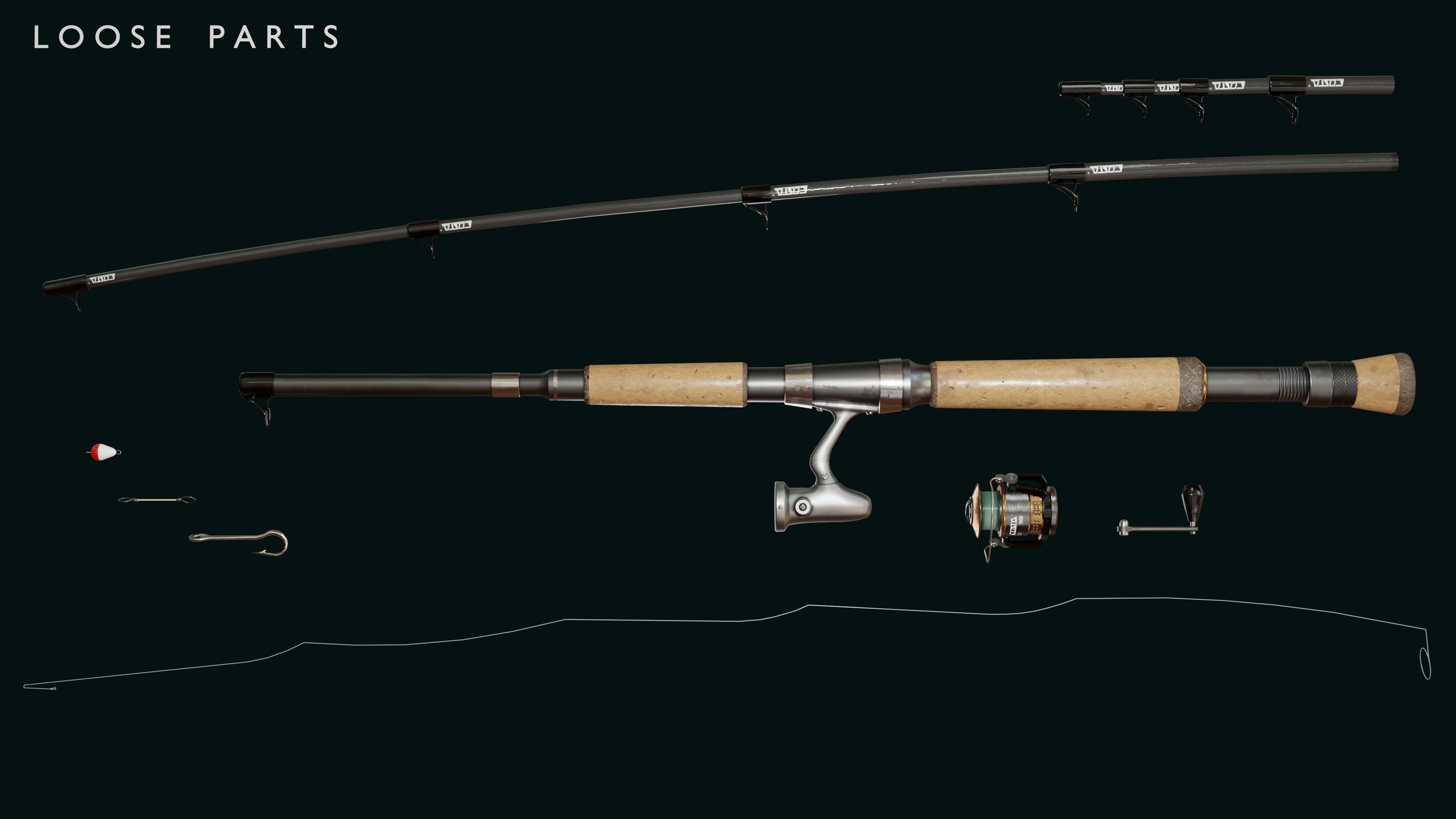 Beach and fishing environment  3D Model Collection_22