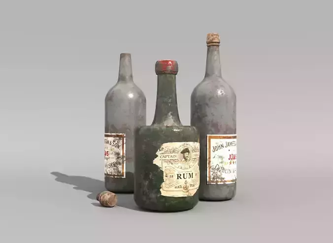Rum Bottles