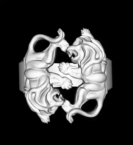 Lion ring