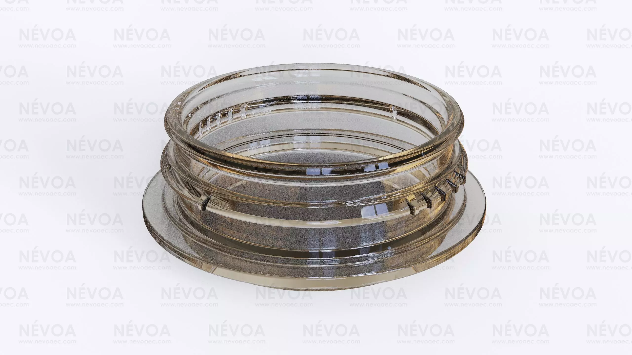 Neck finish - GME 30 32 - 26-21-8 5 3D model