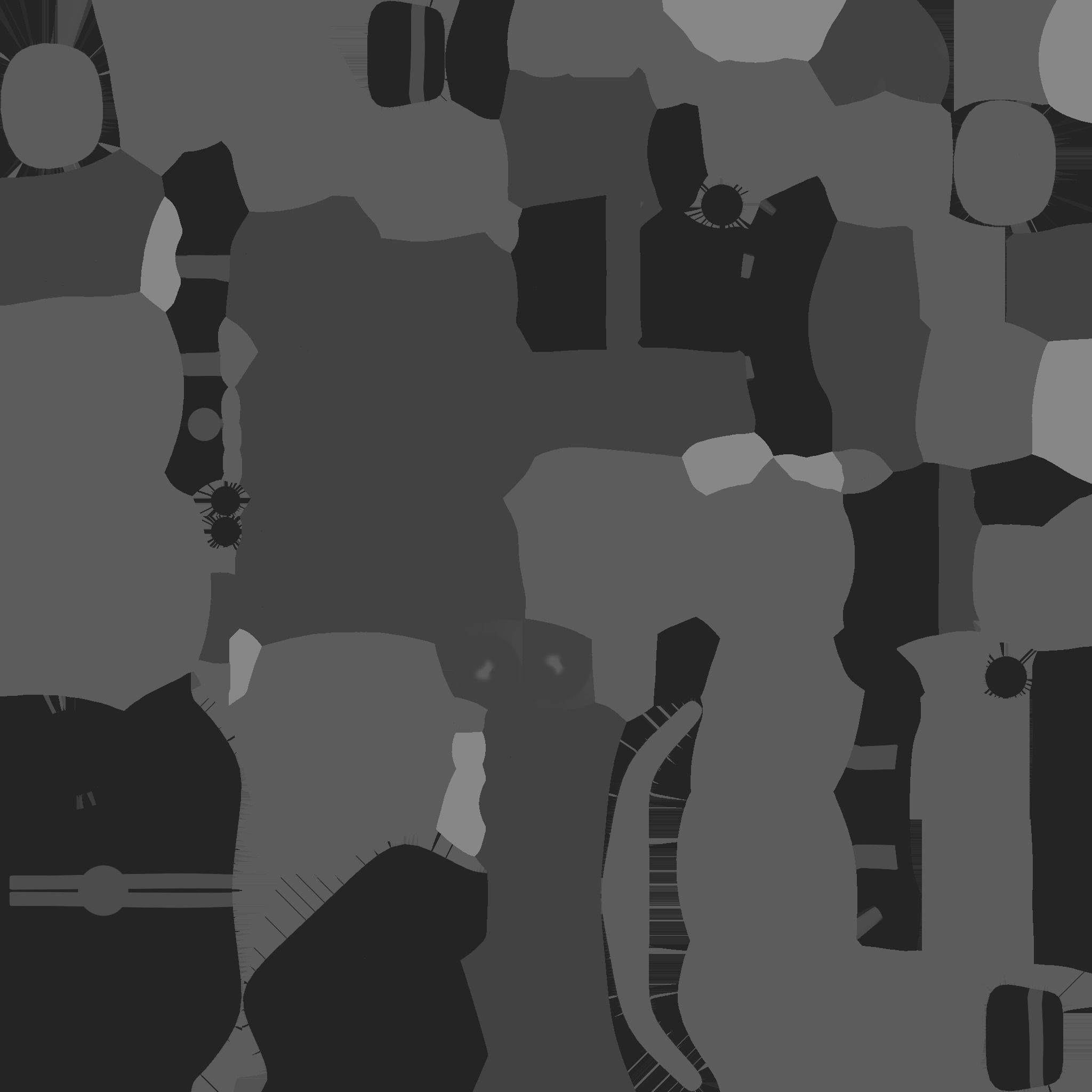 Cartoon Kart D04 Green - Vehicle Racing Design Low-poly 3D model_25