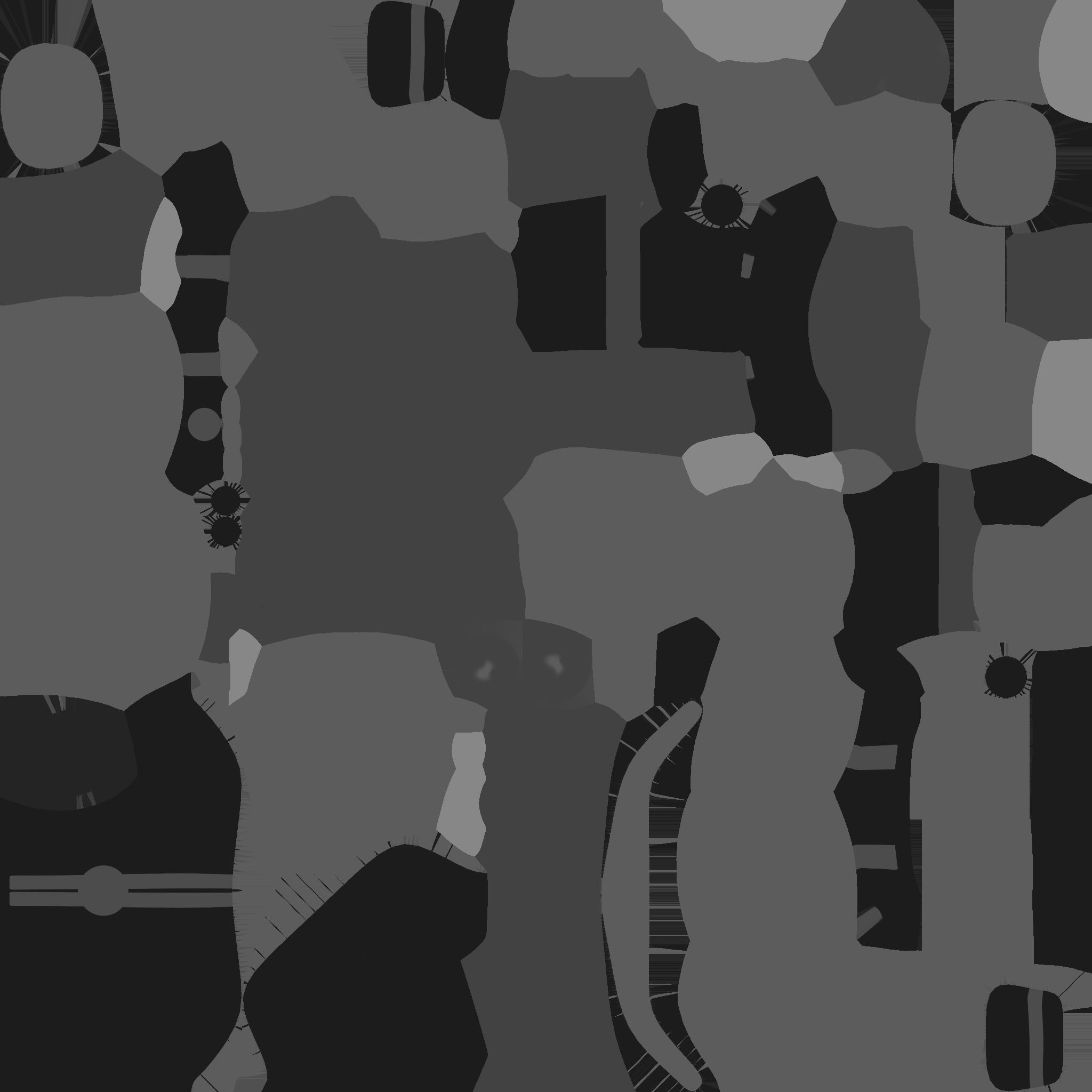 Cartoon Kart D06 Orange - Vehicle Racing Design Low-poly 3D model_25