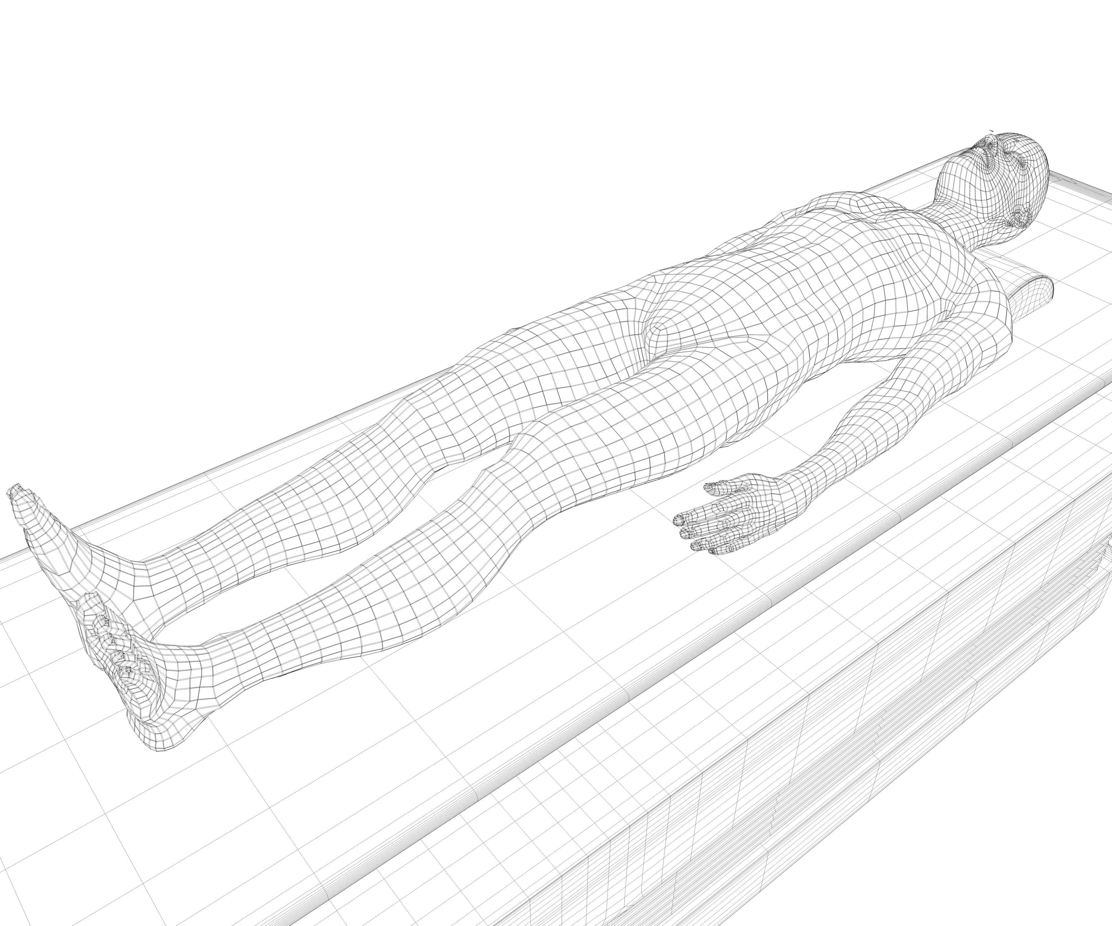 Medical Body Scan 3D model_10