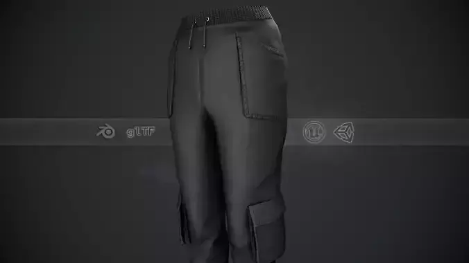 Black Sport Pants  Style 1