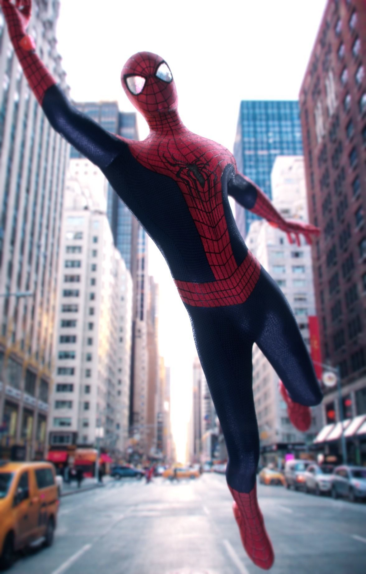 The Amazing Spider-man 2 3D MODEL Low-poly  Low-poly 3D model_3