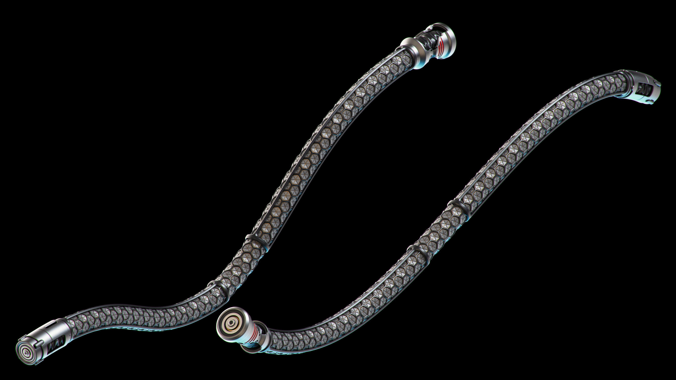 Wires and Cables set 3D model_18