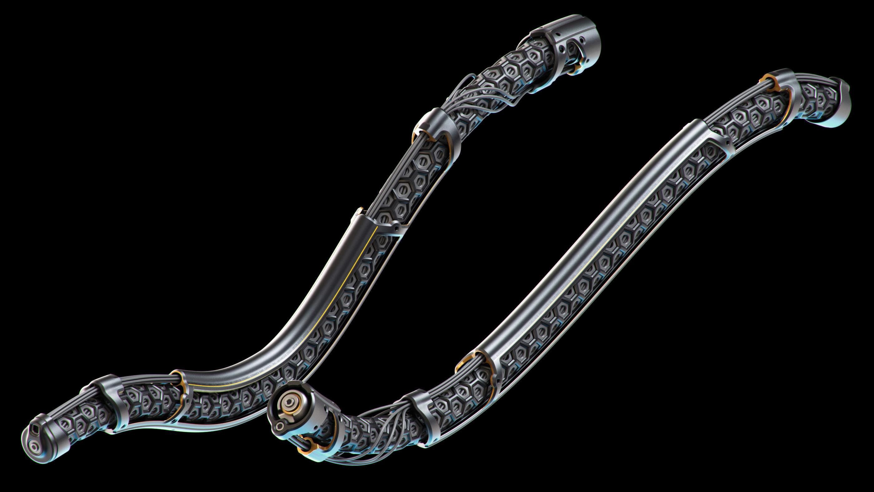 Wires and Cables set 3D model_13