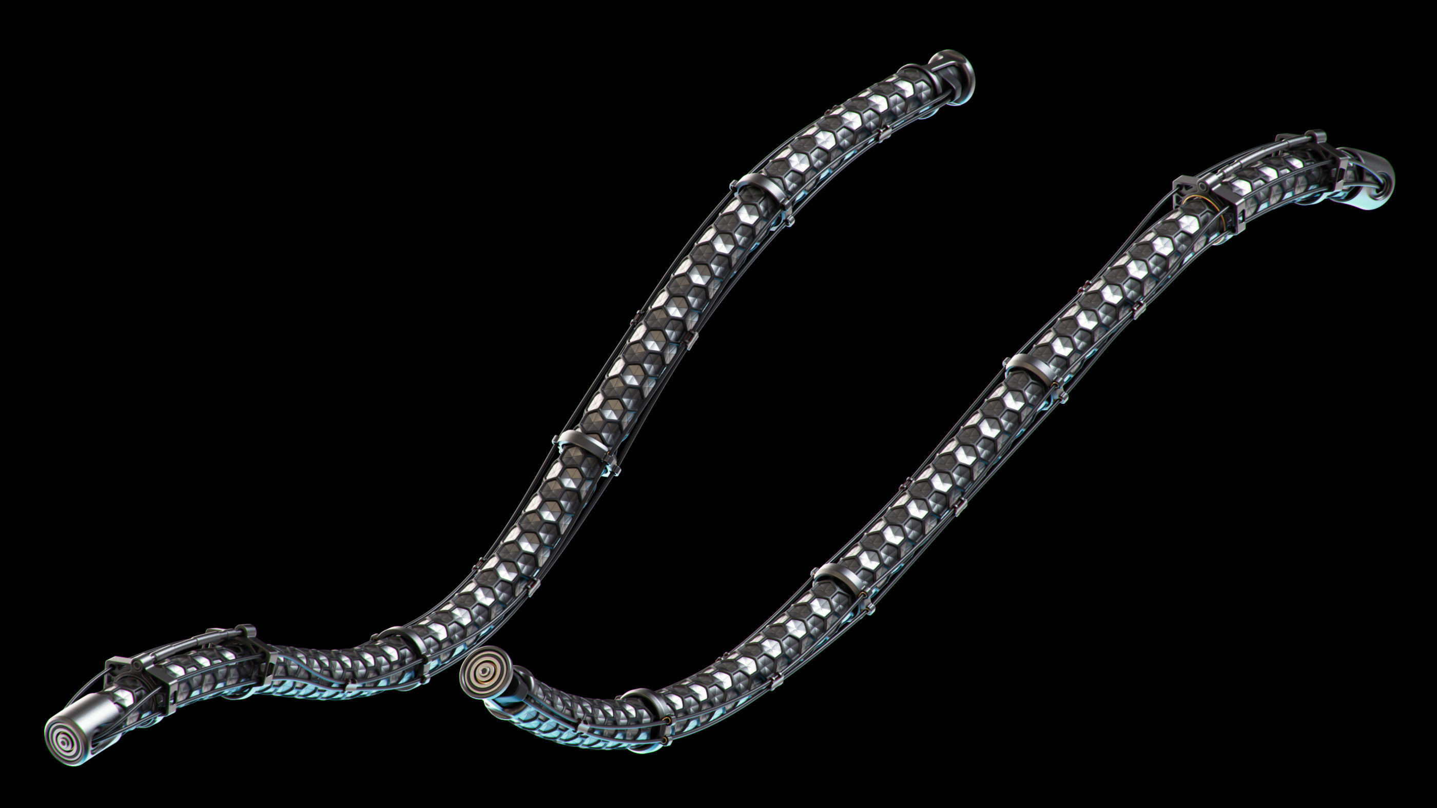 Wires and Cables set 3D model_21