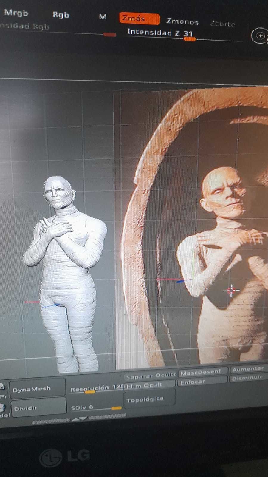 la momia boris karloff 1930 3D print model_3