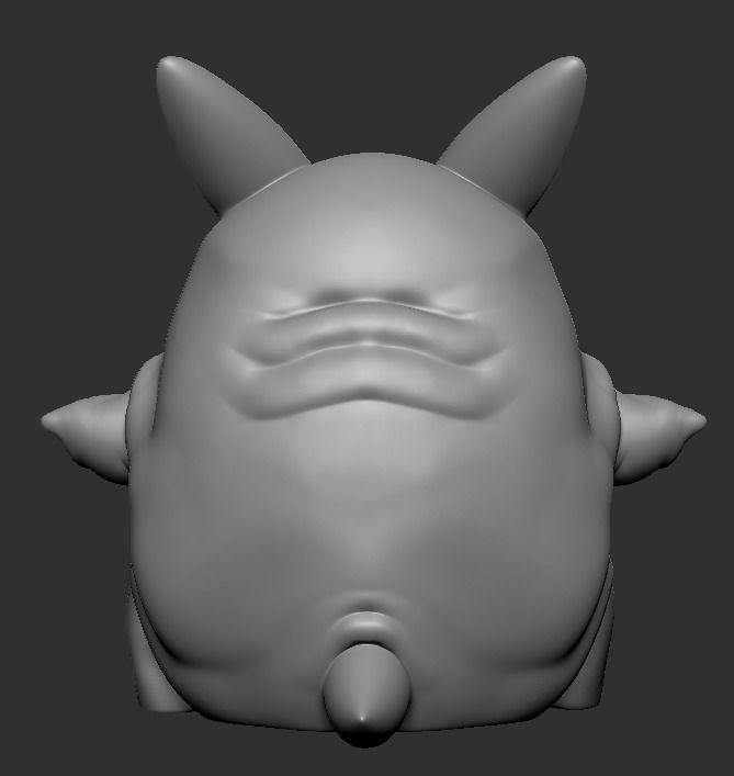 Gengar - Fat Version 3D print model_5