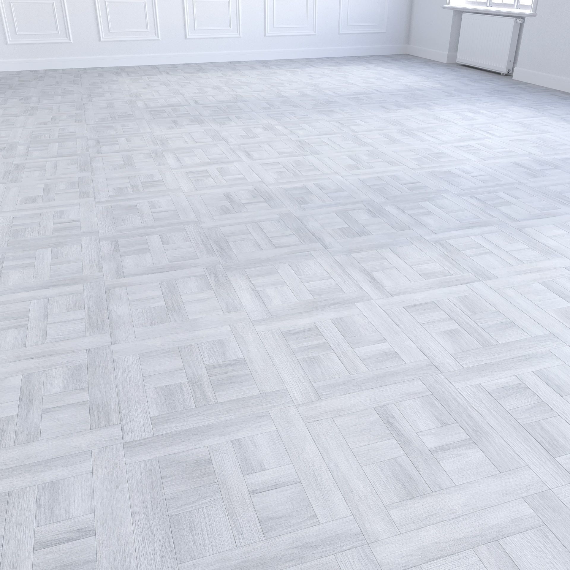 Parquet - Laminate - Wooden floor 2 in 1 Low-poly 3D model_5