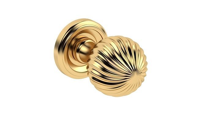 Clarisse Mortice Door Knob 3D model