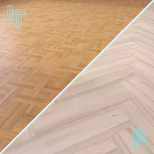 Parquet - Laminate - Wooden floor 2 in 1