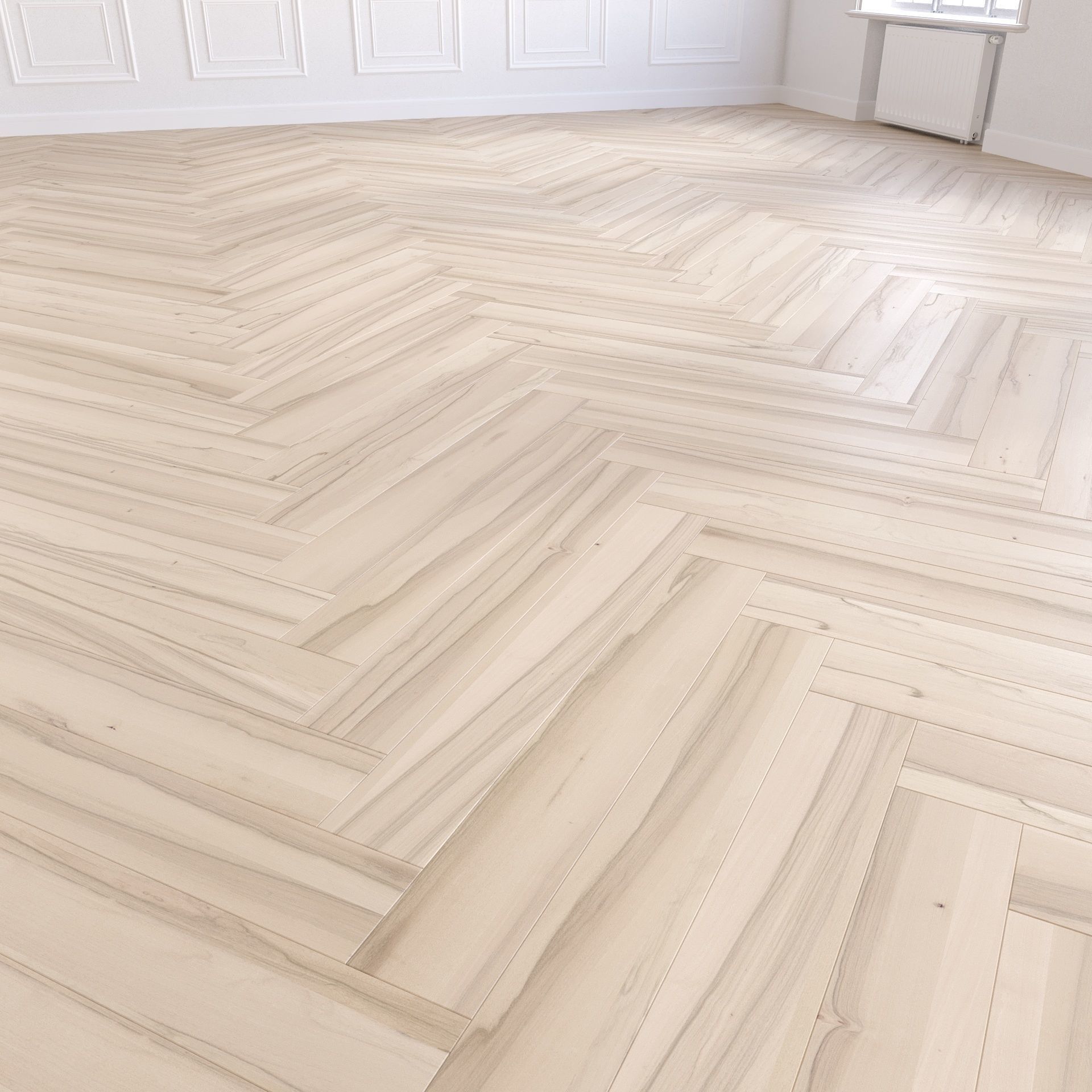 Parquet - Laminate - Wooden floor 2 in 1 Low-poly 3D model_6