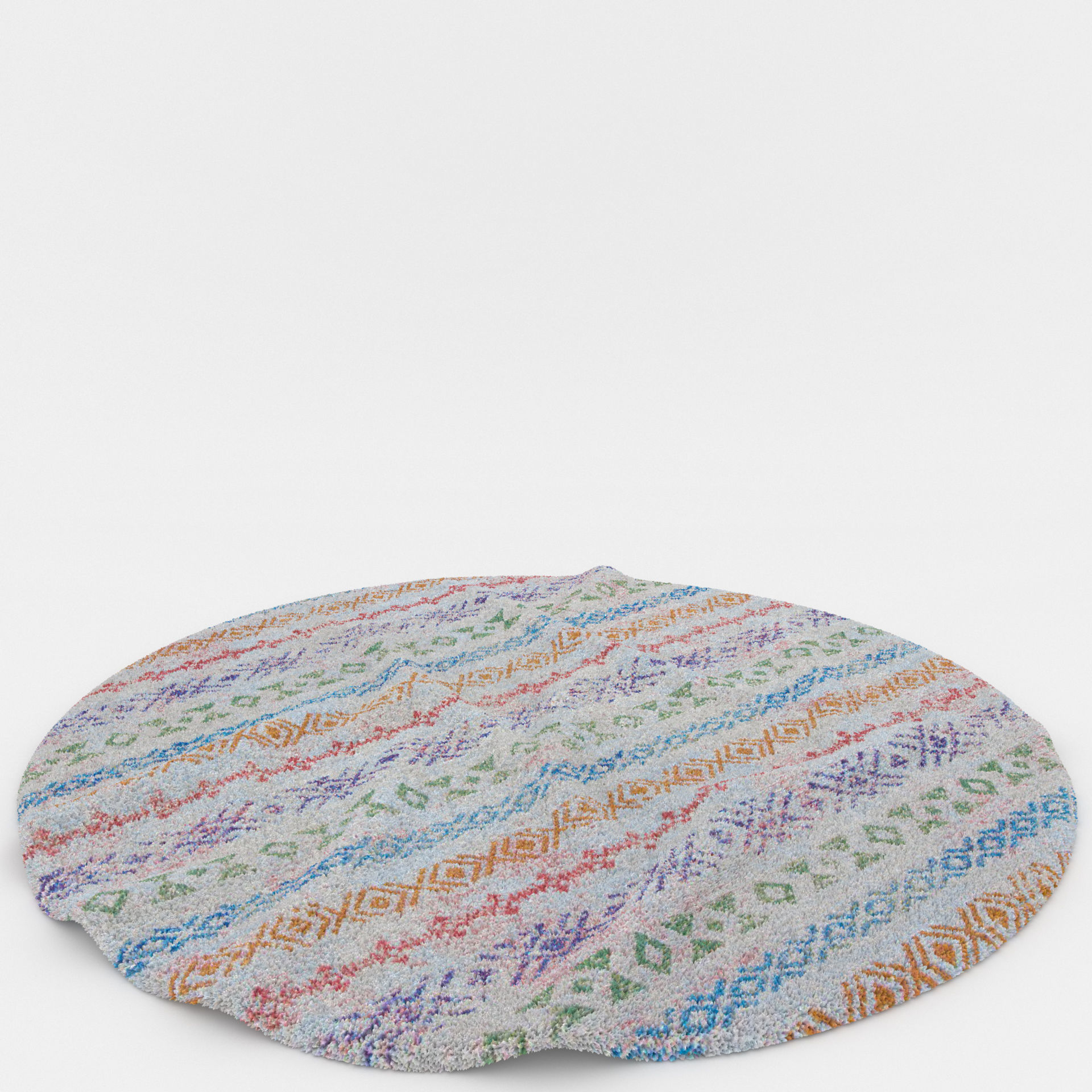 Rugs No 674 Low-poly 3D model_5