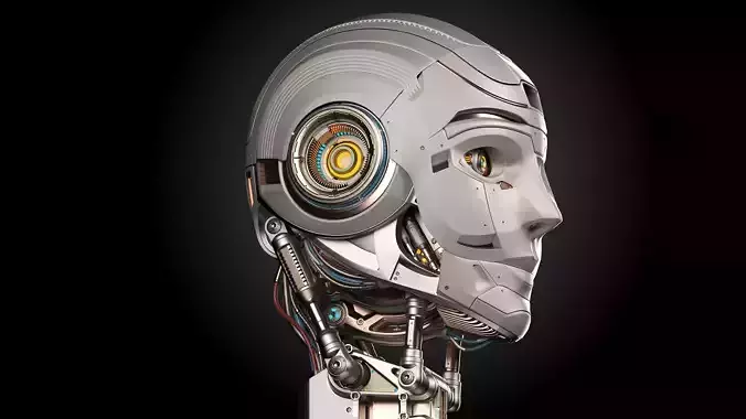 Robot Head 3 3D model