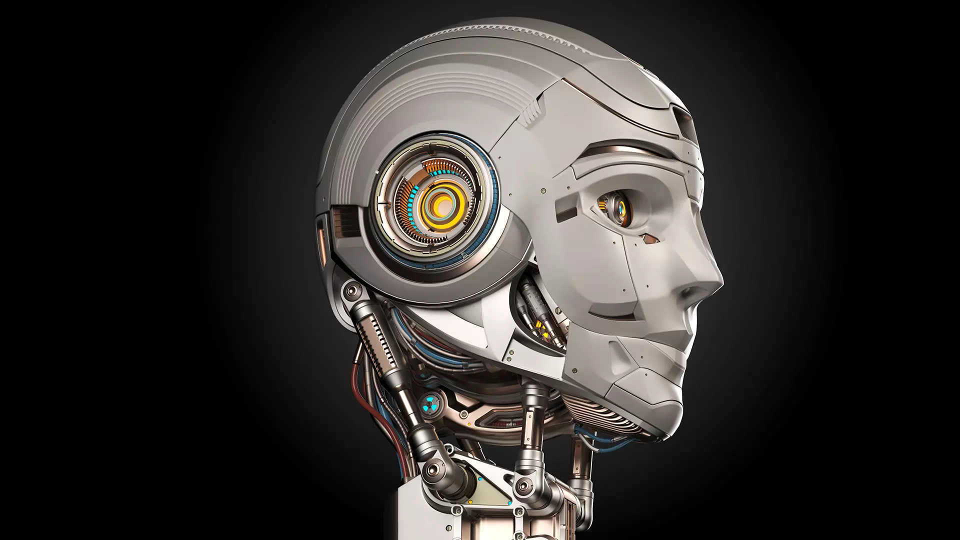 Robot Head 3 3D model_0