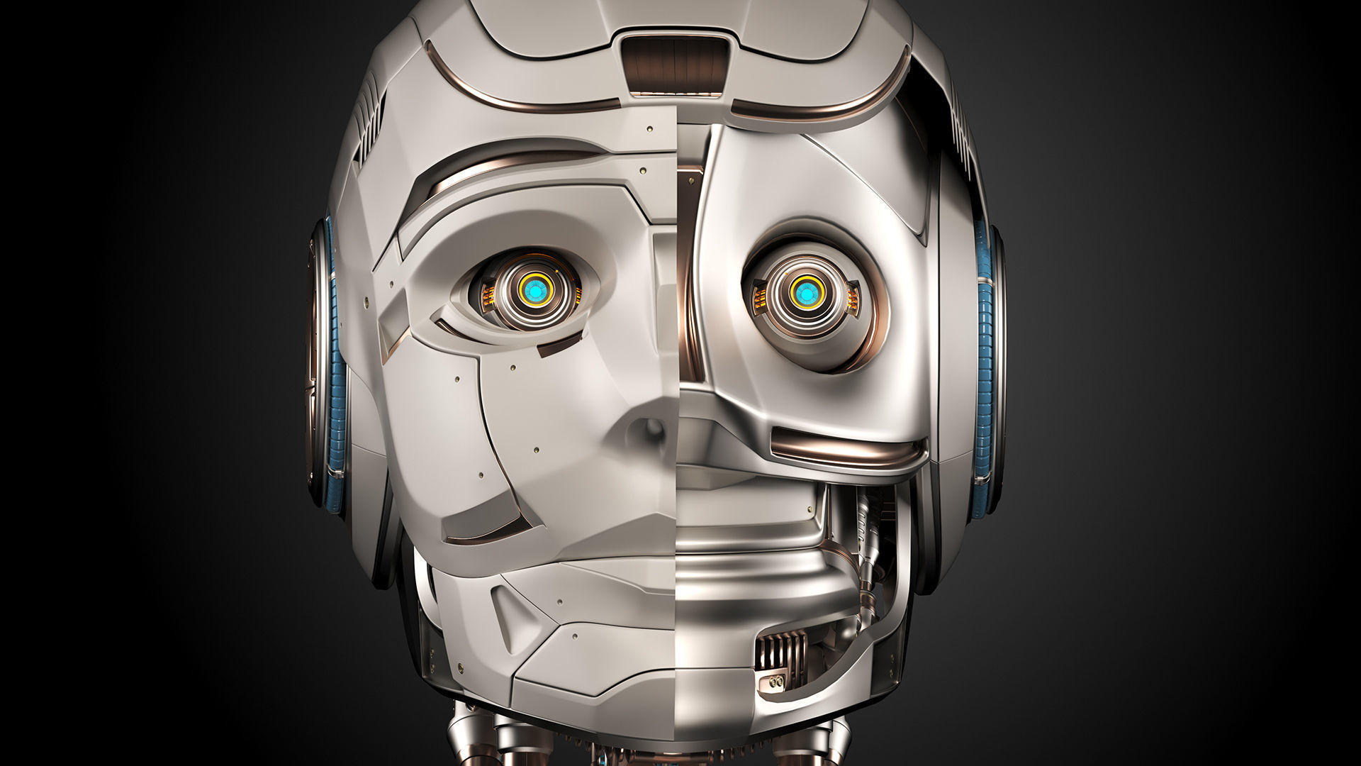Robot Head 3 3D model_23