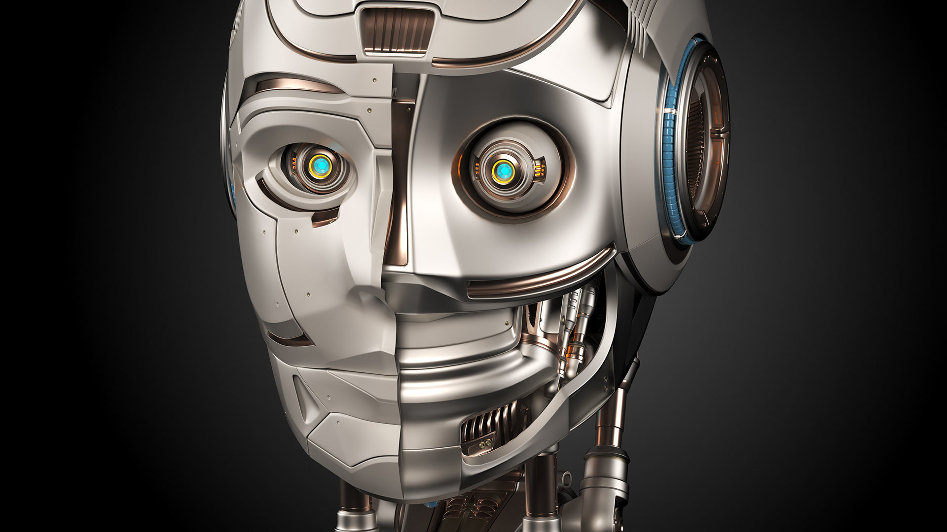 Robot Head 3 3D model_13