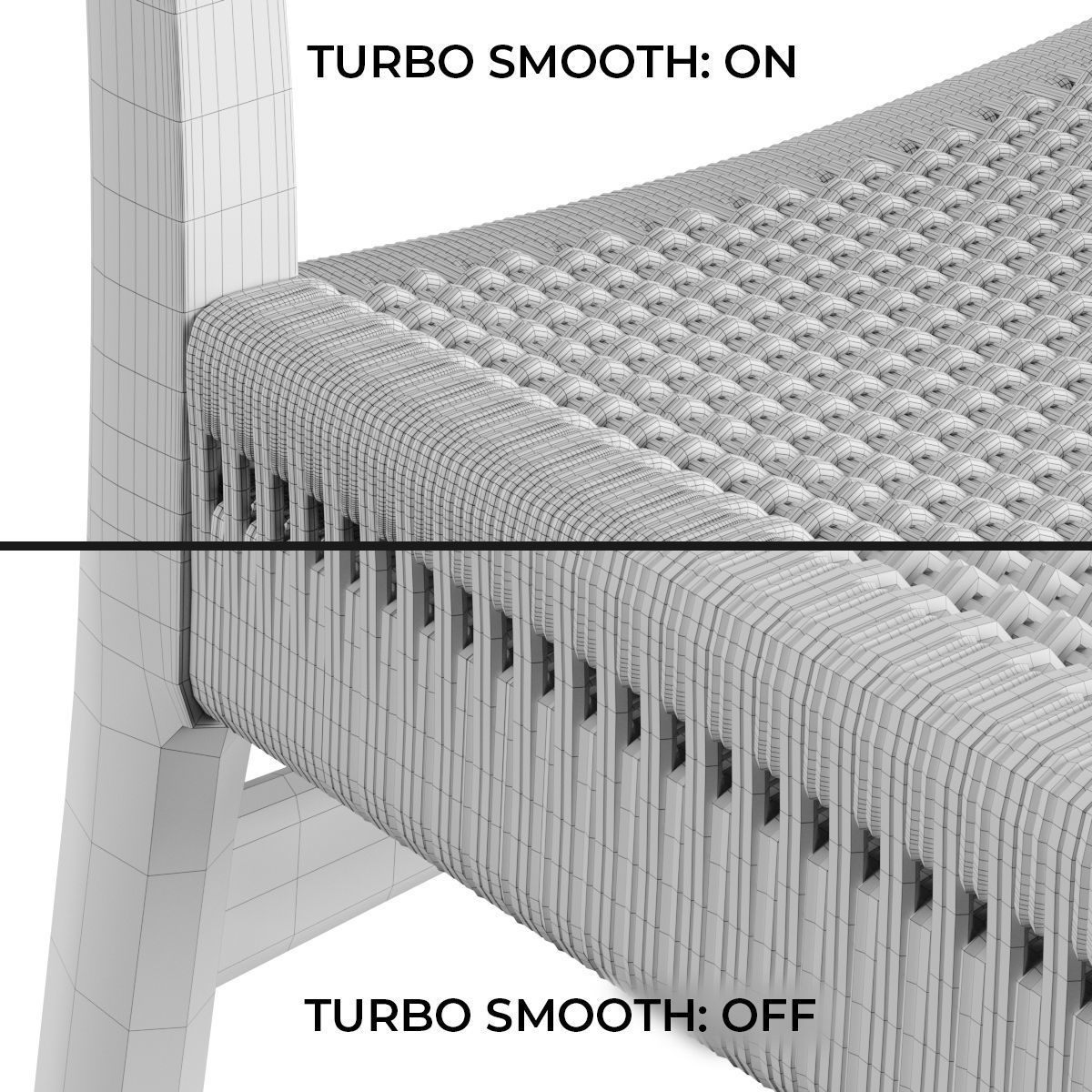 Ch23 Chair By Carl Hansen 3D model_2