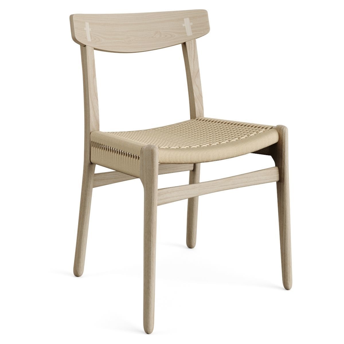 Ch23 Chair By Carl Hansen 3D model_4
