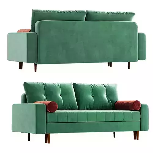 Sofa Siteno Velvet Mint
