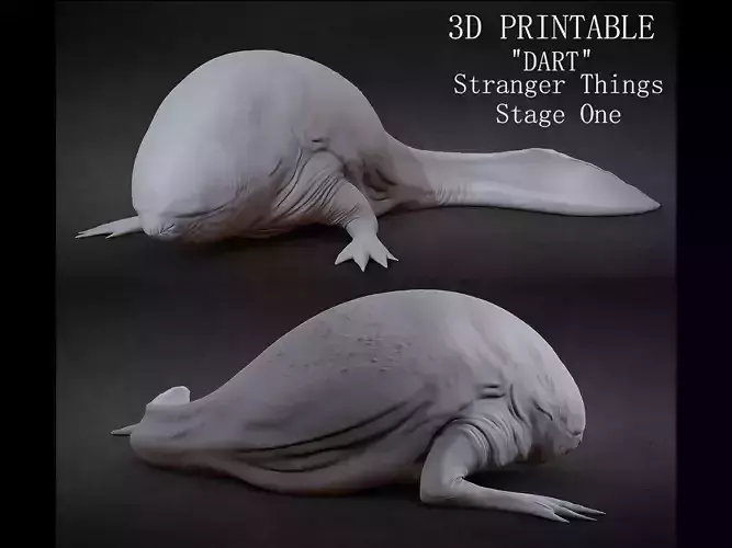 3D PRINTABLE Dart from Stranger Things - Stage one 3D print model