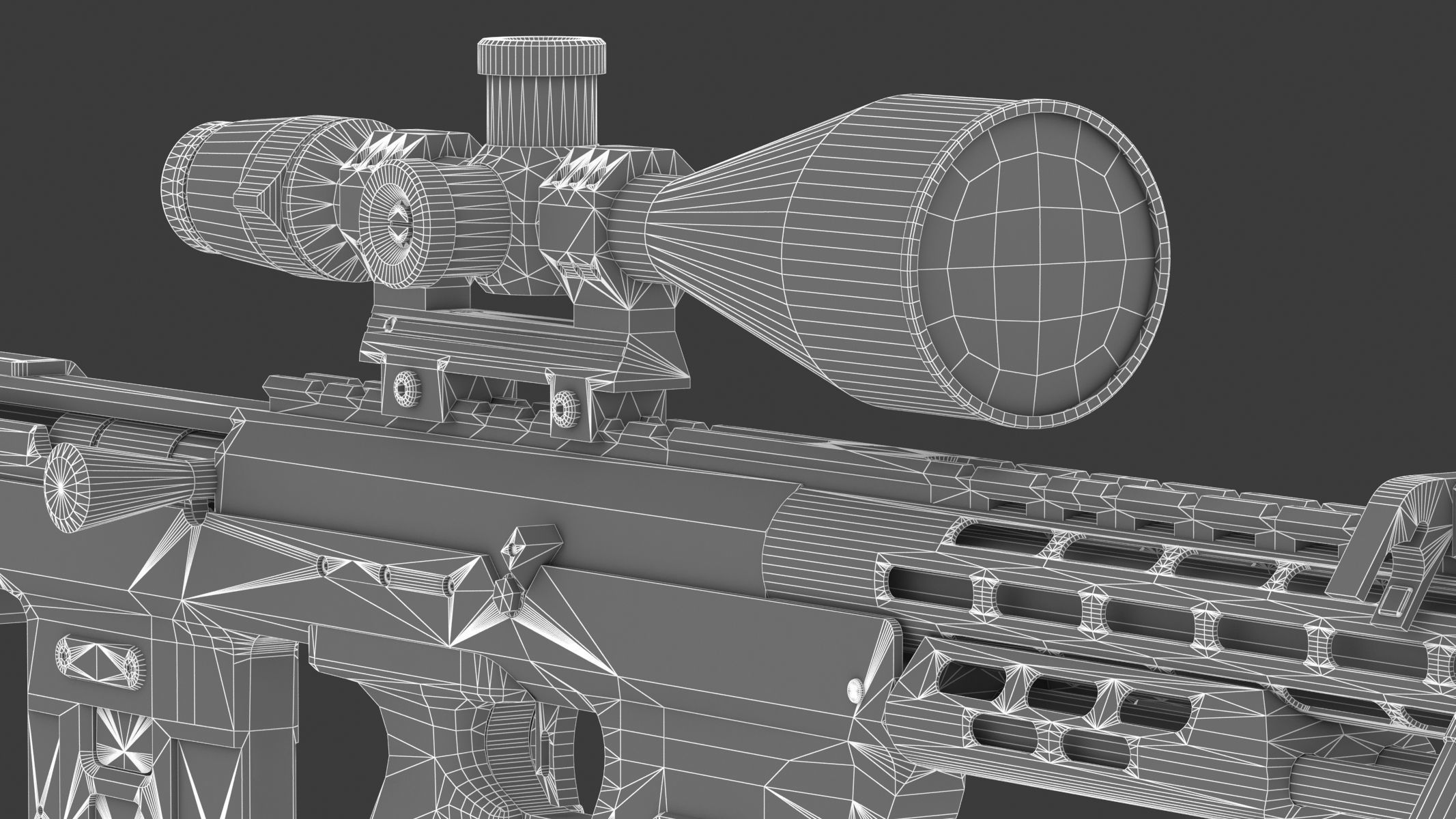 DSR Precision Low Poly Realistic Low-poly 3D model_24