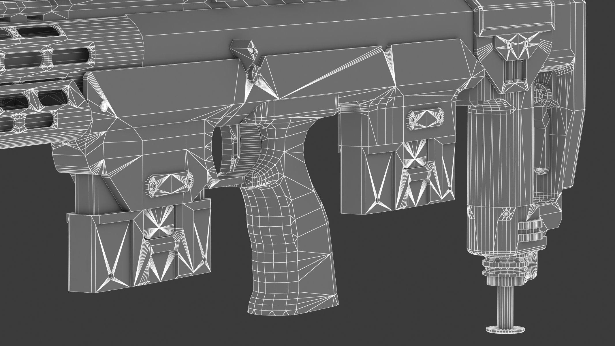 DSR Precision Low Poly Realistic Low-poly 3D model_23