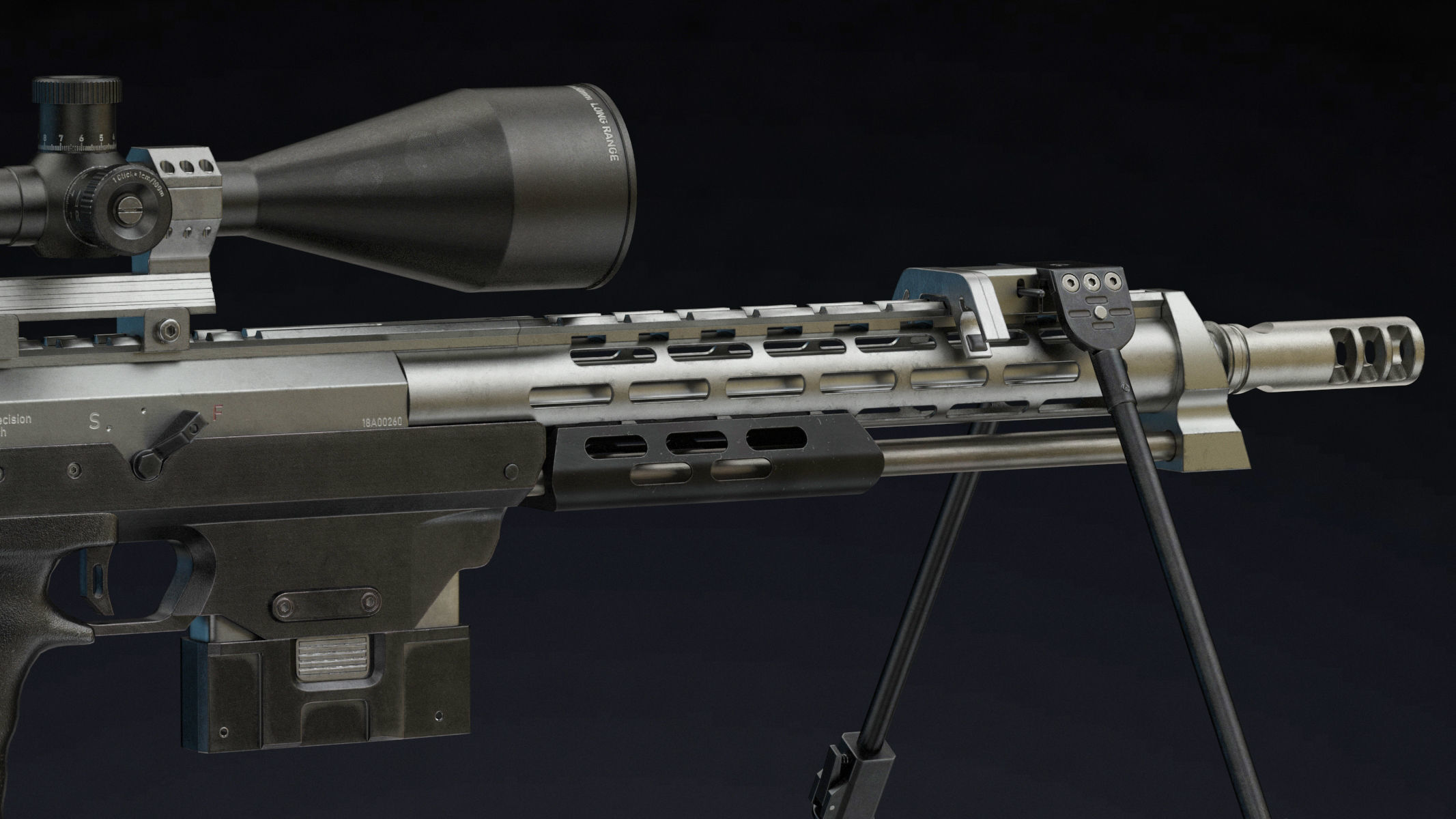 DSR Precision Low Poly Realistic Low-poly 3D model_5