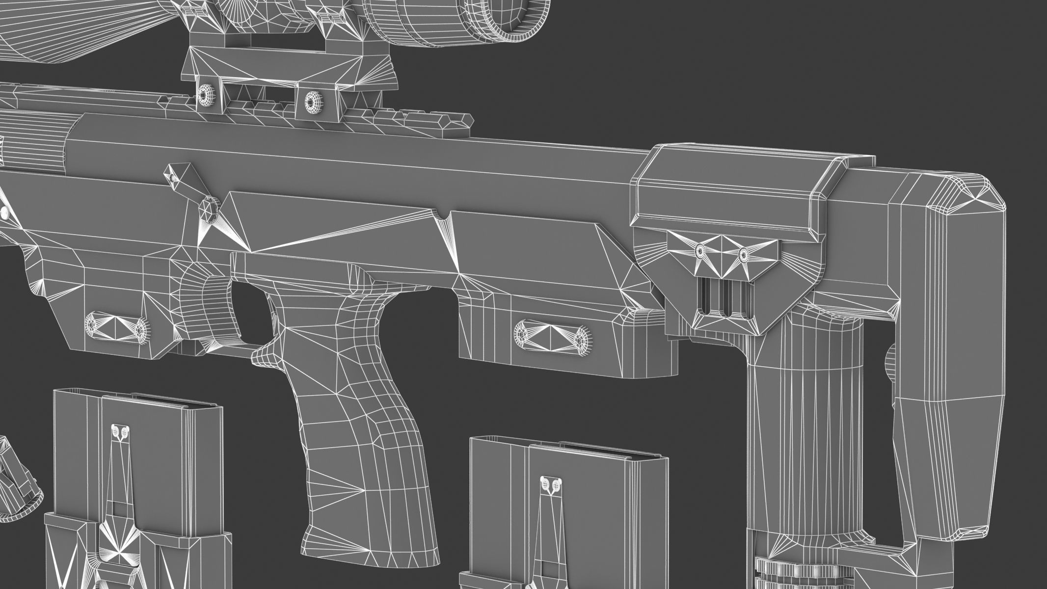 DSR Precision Low Poly Realistic Low-poly 3D model_29