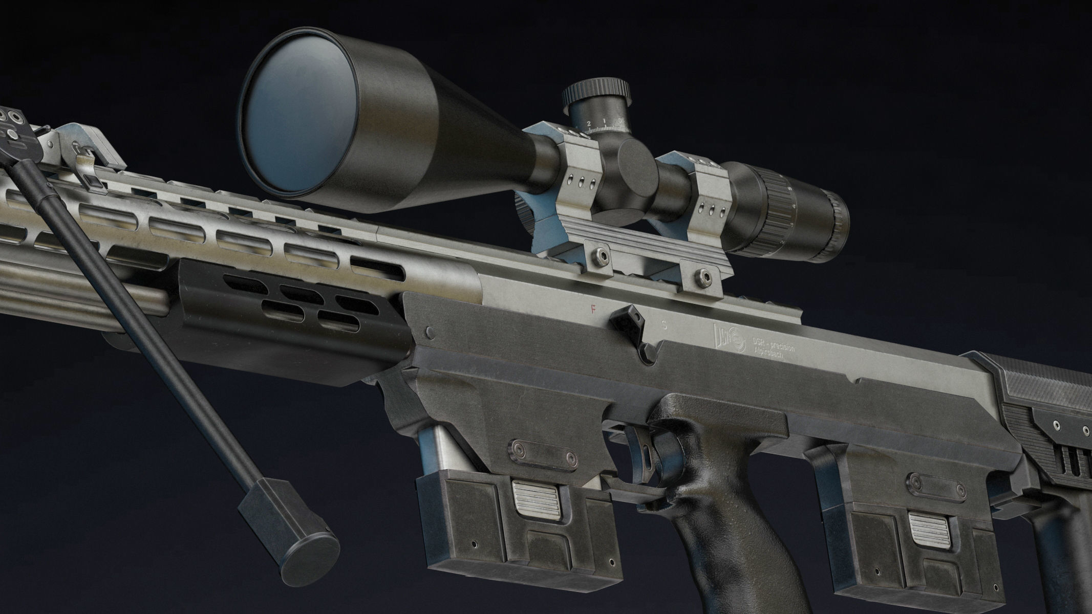 DSR Precision Low Poly Realistic Low-poly 3D model_13