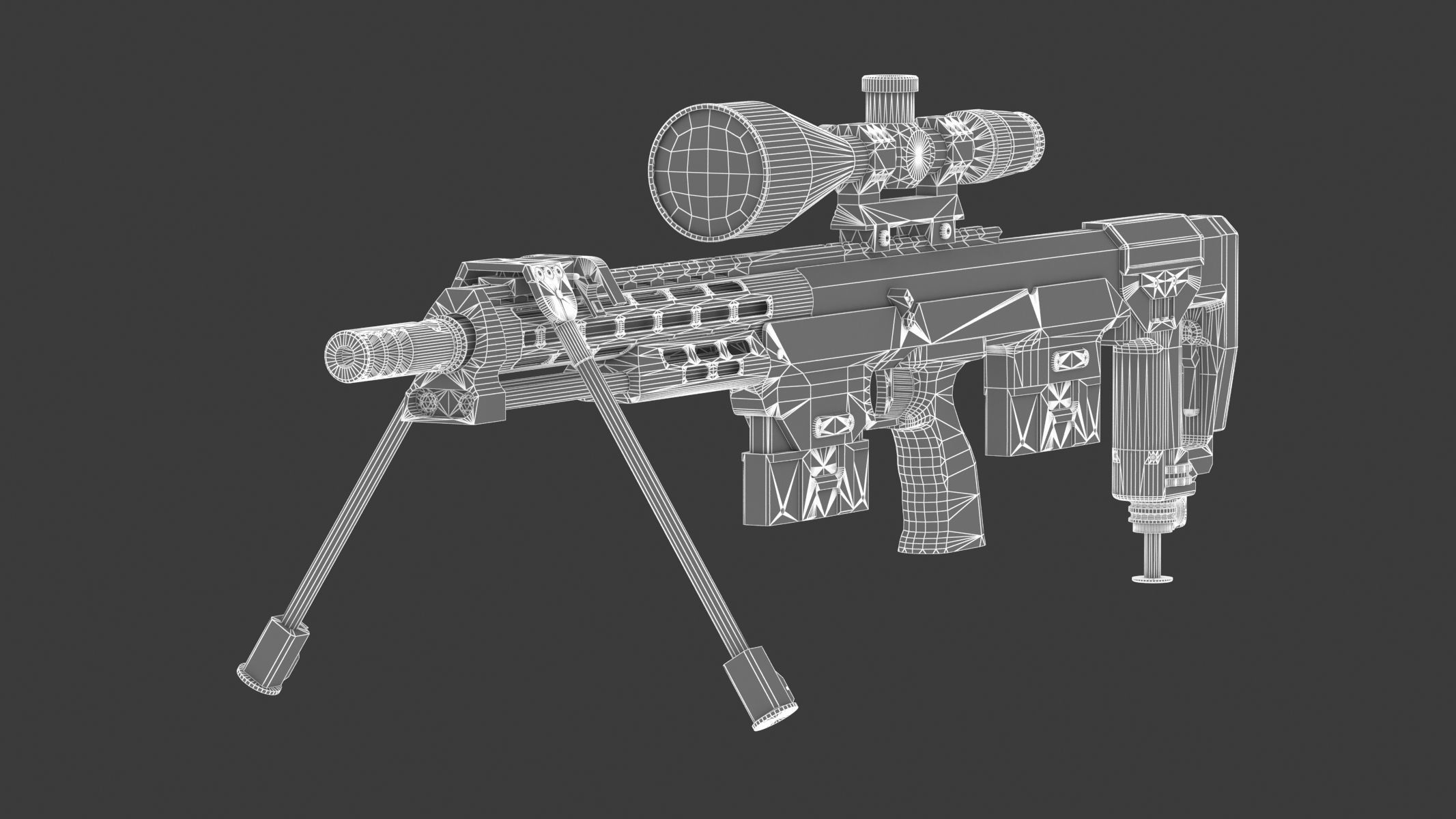 DSR Precision Low Poly Realistic Low-poly 3D model_18