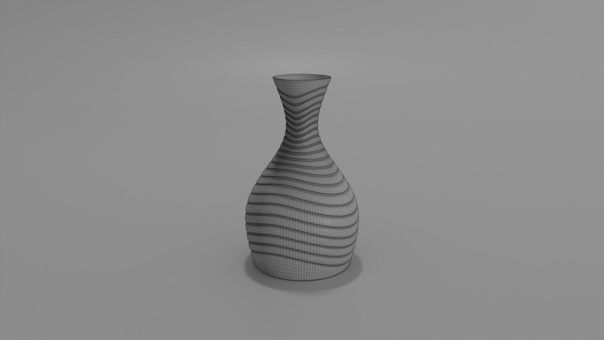 Designer Printable Vase 3D print model_6