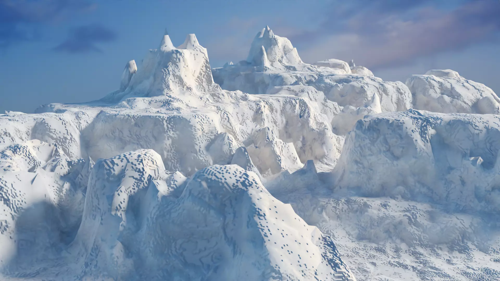 ice moutain 3D model_0