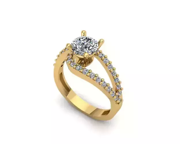 Solitaire ring