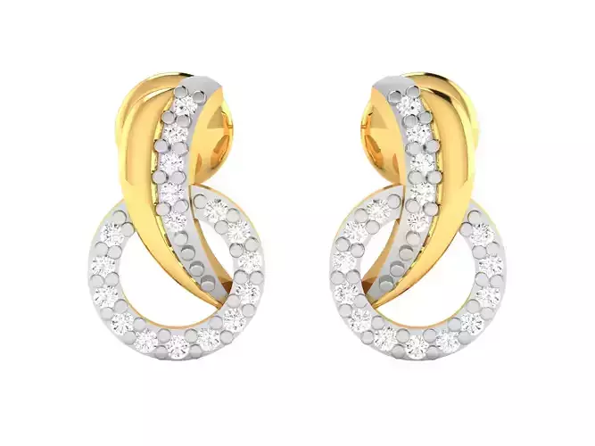 Solitaire Women Earring