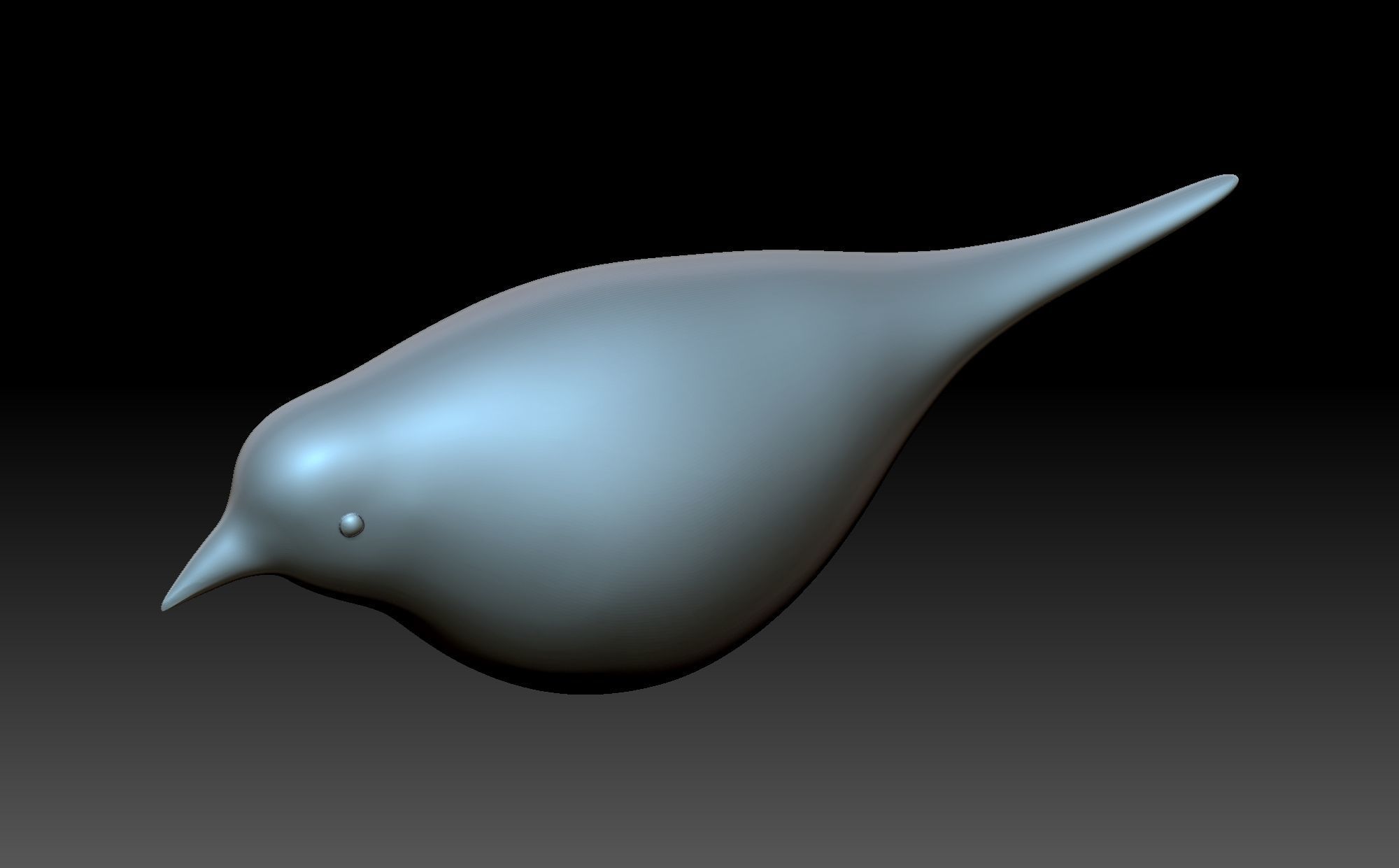 Bird Figurine 3D print model_8